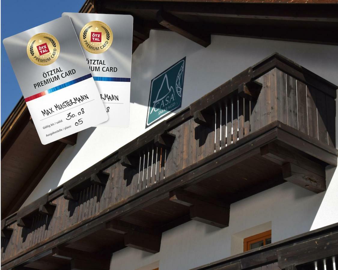 A Casa Smaragd Appartements Sölden Buitenkant foto